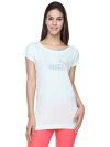 Puma Women’s Solid Slim Fit T-Shirt (80599209_Blue 2XS)