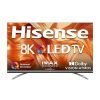 Hisense 189 Cm (75 Inches) 8K Ultra Hd Smart Certified Android Qled Tv 75U80G (Metal Gray)