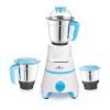 Padmashree® Odlin 750-Watt Mixer Grinder | 230 Volts Mixer with 3 Stainless Steel Jars with Leakproof Lid | ABS Body | 3 Speed Motor/White
