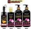 Phillauri Red Onion Healthy Hair Care Kit With Face Kit Combo Kit(4 Items In The Set)