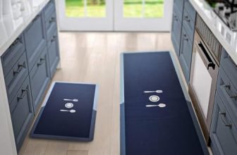 Status Contract Set Of Runner & Mat Kitchen Decor | Anti-Skid Rubber Kitchen Floor Mat | Napa Skin Super Absorbent Non Slip Mat – Floor Rug | Waterproof Kitchen Mat | (Grey) (Rr-120X40,Dm-38X58 Cm)