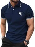 Men T-Shirt || T-Shirt for Men || Plain T Shirt || T-Shirt (Polo-18-21) (L, Blue)