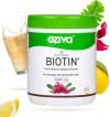Oziva Plant Based Biotin 10000+ Mcg (Lemon, Sesbania) For Strong Hair & Healthy Skin(125 G)