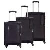 American Tourister Kamiliant Kojo Polyester Soft Luggage Set Of 3, Grey (56 + 68 + 78 Cm)