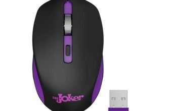 Zebronics Dc Joker Edition Jaguar Silent Wireless Mouse For Computer, Laptop With 1600 Dpi Max, Switch Control, Power On/Off, Plug & Play Usage, 2.4Ghz Nano Receiver And Lightweight