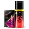 KamaSutra Spark Deodorant Mega Pack 220 ml and Orgasmax+ Condoms 10 Count