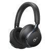 soundcore by Anker, Space One Active Noise Cancelling Bluetooth Headphones with Travel Pouch, 2X Stronger Voice Reduction, 40H ANC Playtime, App Control, LDAC Hi-Res, Ergonomic Design for Comfort Fit