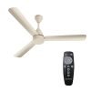 Crompton Energion Hyperjet 1200Mm Bldc Ceiling Fan With Remote Control | High Air Delivery | Energy Saving | 2 Year Warranty | Ivory