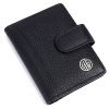 Hammonds Flycatcher Card Holder For Men And Women – Black, Genuine Leather, Rfid Protected Cards Holder – 18 Slot Atm Credit/Debit Card/Business Card/Id Card Wallet – Slim Bi-Fold Card Holder Wallet