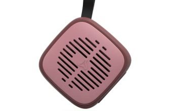 Syska Qube Bs501 5W, Ultra-Portable Mini Wireless Bluetooth Speaker With Mic, Hd Sound, 10 Meter Working Range, Made In India, Type C Charging With Voice Assistant – (Brick Brown)