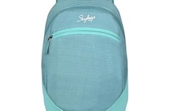 Skybags Loco 01 Polyester Casual Daypack/Standard Backpack Teal, 15 Litre, Green