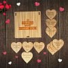Buyist Wooden Massage Box Gift for Anniversary Birthday and Loveable Person (I Love You) (20 Reason Love)