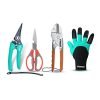 VISKO Garden Tools Set, 665 Gardening Hand Tool Kit 4 Pieces for Home Gardening