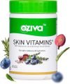 Oziva Skin Vitamins With Hyaluronic Acid & Grape Seed For Skin Radiance & Hydration(60 Capsules)
