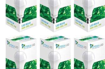 Syska 9 W Standard B22 Led Bulb(White, Pack Of 6)