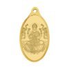 Whp Jewellers 24Kt (999) 1 Gram Goddess Lakshmi Yellow Gold Lakshmi Pendant