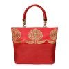 PrettyKraftsWomen’s Cotton Mini Handbag_Red