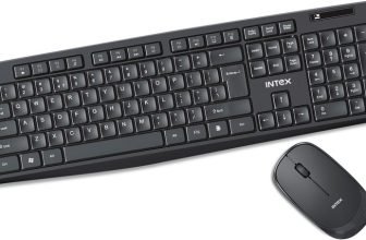 Intex It-Wlkbm01 Wireless Desktop Keyboard(Black)