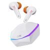 boAt Immortal 121 in Ear TWS Earbuds with Beast Mode(40ms Low Latency) for Gaming, 40H Playtime, Blazing LEDs, Quad Mics ENx Signature Sound, ASAP Charge(10 Mins= 180 Mins)(White Sabre)