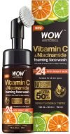 Wow Skin Science Vitamin C & Niacinamide Foaming With Built In Brush For Deep Cleansing Face Wash(150 Ml)