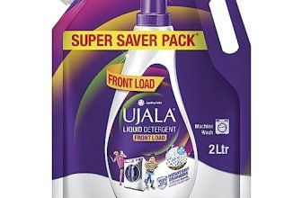 Ujala Front Load Liquid Detergent 2 Litre With Power Of Instant Dirt Dissolution | Front Load Liquid Detergent For Superior Color Care | Laundry Liquid Detergent With Long-Lasting Refreshing Fragrance