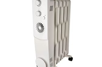 Hindware Atlantic 2500 Watt Ofr Room Heater With Ptc Fan – Atruro 11 Fin, White