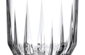 Pasabahce Echo Glass Whisky Glass From House Of Pasabahce The Original Pasabahce From Turkey, Transparent Echo Whisky Glass Set, 300 Ml In Set Of 6 Pcs, Perfect Fit For Whisky/Juice.