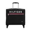 Tommy Hilfiger Orlean Plus 45cm Polyester Overnighter Unisex Trolley Bag -Dark Black