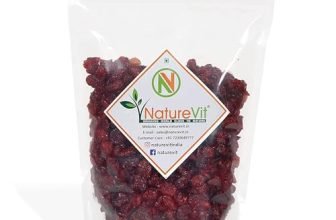 Naturevit Cranberries Dried Sliced, 200G | Dried Cranberry | Antioxidant Rich, Dried Sliced Cranberries, Healthy Snack | Sweet | (Product Of Usa)