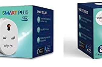 Wipro 16A Smart Plug-Suitable For Large Appliances-Gysers, Microwave Ovens, Air Conditioners-White + Wipro 10A Smart Plug-Suitable For Small Appliances-Tvs, Electric Kettle, Mobile & Laptop Chargers