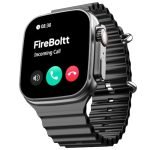 Fire-Boltt Gladiator 1.96″ Biggest Display Smart Watch With Bluetooth Calling, Voice Assistant &123 Sports Modes, 8 Unique Ui Interactions, Spo2, 24/7 Heart Rate Tracking (Black)