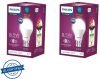 Philips 8.5 W Round B22 Led Bulb(White, Pack Of 2)