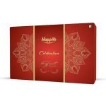 Happilo Dry Fruit Celebration Gift Box Kiwi 122g, Ideal for Diwali, Rakhi and Festive Gifting, Hamper For Corporate Gifts, Family, Friends, Office Clients Occasion, New year, Functions