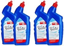 Amazon Brand – Presto! Toilet Cleaner – 1 L,Original (Pack Of 4)|Kills 99.9% Germs