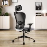 Green Soul® | Jupiter Superb | Office Chair | 3 Years Warranty | Smart Multi-Tilt Lock Mechanism | Ergonomic Chair For Home & Office | High Back (Black & Grey)