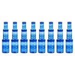 SIMPARTE Twister Airtight Jar, Set of 24 Pieces, Blue, Diamond Checkers Container – for Rice, Dal, Atta, Flour, Cereals, Pulses, Snacks, Stackable, BPA Free (Blue, 24)