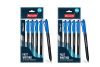 Reynolds VISTA RT BP – BLUE (PACK OF 10) I Lightweight Ball Pen With Comfortable Grip for Extra Smooth Writing I School and Office Stationery | 0.7mm Tip Size | Pen for BTS