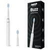 beatXP Buzz Electric Toothbrush for Adults with 2 Brush Heads & 3 Cleaning Modes|Rechargeable Electric Toothbrush with 2 Minute Timer & Quadpacer|19000 Strokes/min with Long Battery Life (White)