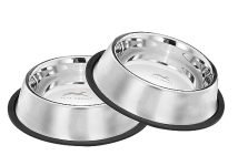 Pets Empire Stainless Steel Dog Bowl, Dog Food Bowl, Dog Feeding Bowl, Medium (Set Of 2 X 700Ml)