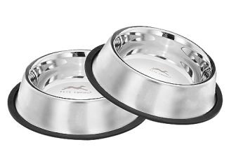 Pets Empire Stainless Steel Dog Bowl, Dog Food Bowl, Dog Feeding Bowl, Medium (Set Of 2 X 700Ml)