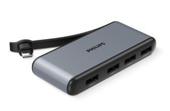 Philips 4 In 1 Type C Usb Hub With Usb C To 4 X Usb A Type C Port Devices