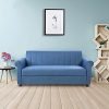 Wipro Furniture Georgia Fabric Sofa – 3 Seater Blue