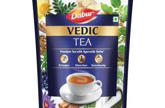 Dabur Vedic Tea – 950 Gm (Black Tea), Chai Handpicked From Assam, Nilgiri & Darjeeling, Soulful Aroma & Rich Taste, Premium Tea Loose Leaves