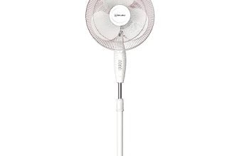 Bajaj Frore Neo 400 Mm Oscillating Pedestal Fan For Home|Aerodynamically Balanced Blades| 100% Coppermotor| Highair Delivery|3-Speed Control| Rust Free|2-Yr Warranty White