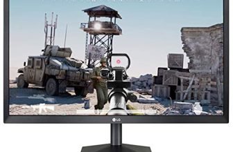 Lg Full Hd – 22Mk400H, 22 Inches (55 Cm) 1920 X 1080 Pixels, Lcd Gaming Monitor – 1Ms, 75Hz, Full Hd, Amd Freesync, Va Panel Monitor, Hdmi & Vga Port (Black)