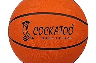 Cockatoo Orange Fury Basketball L Size 7 Professional Indoor-Outdoor Training And Tournament Ball L For Men And Women
