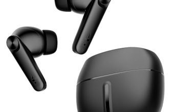 Boat Airdopes 200 Plus In Ear Tws Earbuds, 100 Hours Playback, Quad Mics Enx Technology, 13Mm Drivers, Beast Mode(50Ms Low Latency), Asap Charge(5 Min=60 Min), Iwp Tech, Bt V5.3 & Ipx5(Carbon Black)