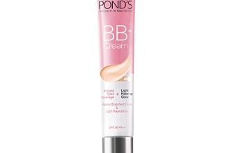 Pond’S Bb+ Cream For All Skin Types,Ivory Lightweight Natural Foundation,18G,For Even Skin Tone,With Vitamin Enriched Cream&Light Foundation,Spf 30 Pa++,Instant Spot Coverage,Pack Of 1