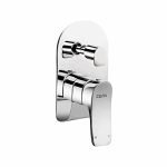 Cera Perla F1012721 Brass Single Lever Exposed Part Of Concealed Diverter (Silver)