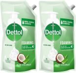 Dettol Foaming Aloe Coconut Hand Wash Refill Pouch(2 X 700 Ml)